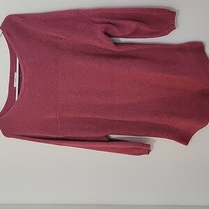 Women's Burgundy Sweater